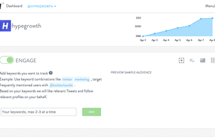 Hypegrowth screenshot 1