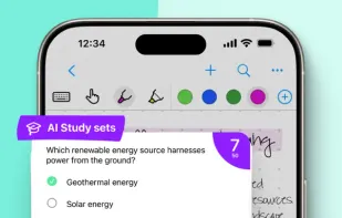 MyScript Notes screenshot 1