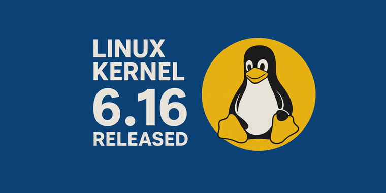 Linux 6.16 debuts OpenVPN DCO, TCP zero-copy, and major memory upgrades image