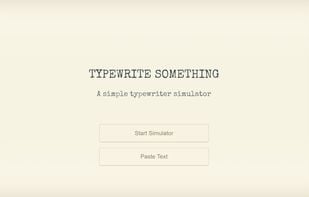 Typewrite Something screenshot 1