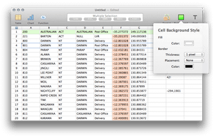 TableEdit screenshot 1