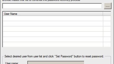 Launch SQL Server Password Recovery software on your system. Click on Browse button.