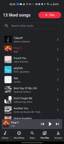 My liked songs