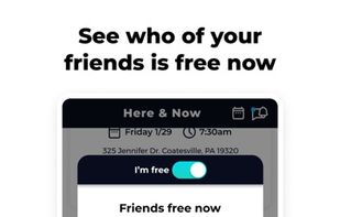 Here and Now Social screenshot 1