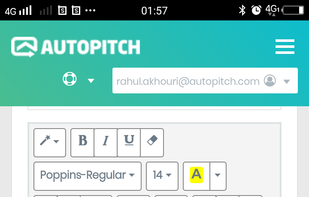 AutoPitch screenshot 1