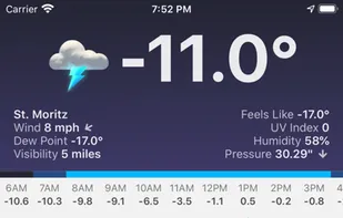 Snowflake Weather screenshot 1