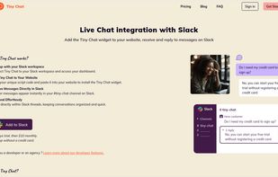 Landing page