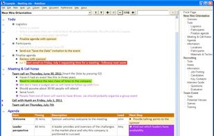 Noteliner screenshot 1