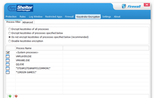 SpyShelter screenshot 2