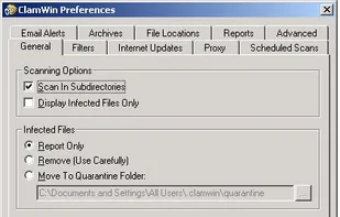 Configuration Screen