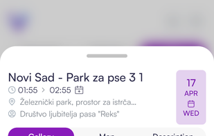 Single event view - Gallery