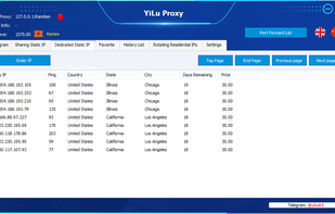 YiLu Proxy screenshot 1