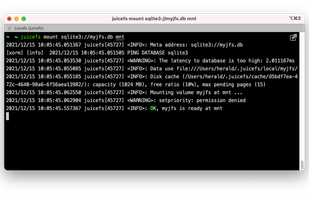 JuiceFS screenshot 1