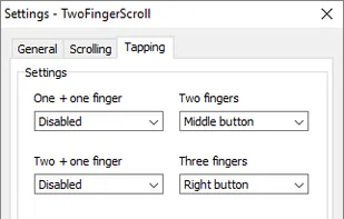 TwoFingerScroll screenshot 2