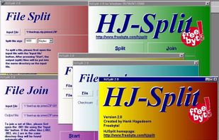 HJSplit screenshot 1