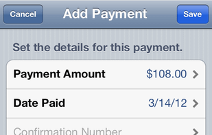 BillTracker screenshot 1
