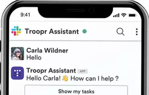 Troopr Slackbot  screenshot 1