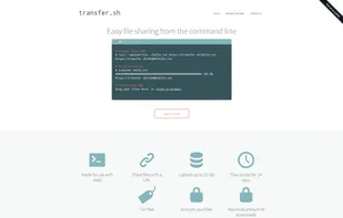 transfer.sh screenshot 1
