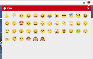 Select emotion icon for your post.