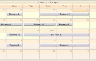 MindFusion Scheduling for WinForms screenshot 1