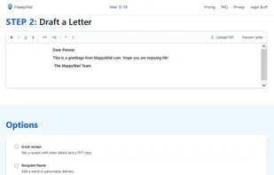 MappyMail screenshot 1