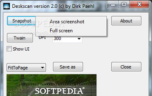 Deskscan screenshot 1