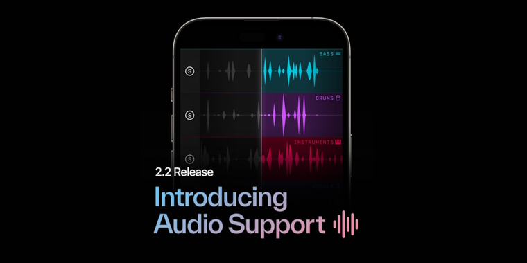 Play 2.2: Audio Support and new interface features image