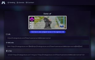 MALsignature screenshot 2