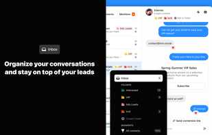 Advanced Instagram Inbox