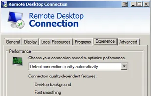 Remote Desktop Connection screenshot 2