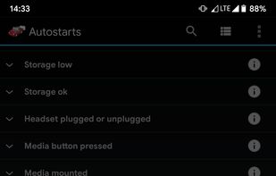 Android Autostarts screenshot 1