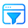 Clean View Filter icon