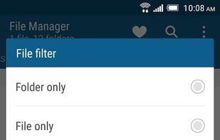 HTC File Manager screenshot 2