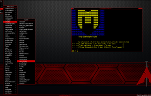 BlackArch screenshot 1
