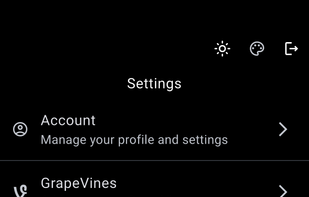 Application settings and options
