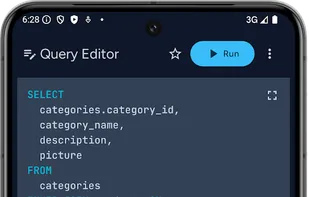 Selectable - PostgresQL Client screenshot 1