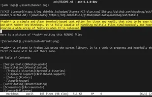 ash-editor screenshot 1
