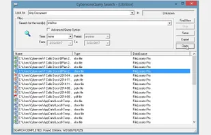 CybervoreQuery™ screenshot 3