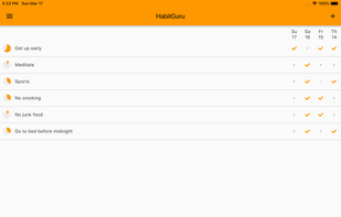 HabitGuru screenshot 3
