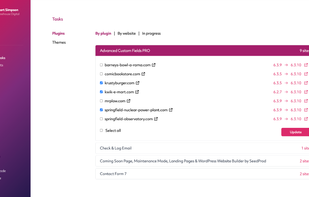 Glow: WordPress Management Tool screenshot 1