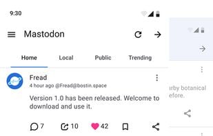 Fread screenshot 1