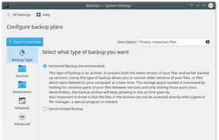 Kup Backup System screenshot 1