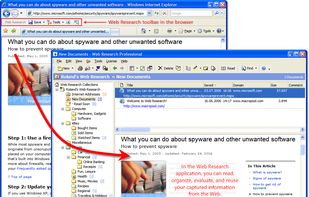 WebResearch screenshot 1