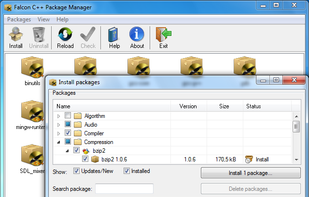 Falcon C++ IDE screenshot 3