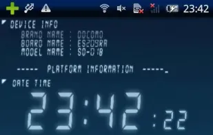 Device Info Live WallPaper screenshot 1
