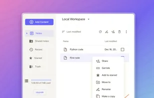 Elasticnote- export files