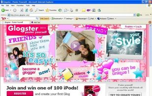 Glogster screenshot 1