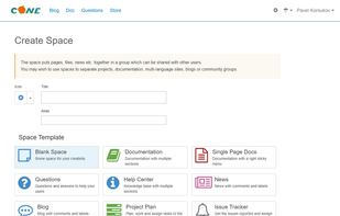 Crossbill Cone create space from a template