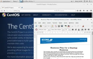 Firefox and LibreOffice come with this linux distribution