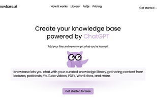 Knowbase screenshot 1